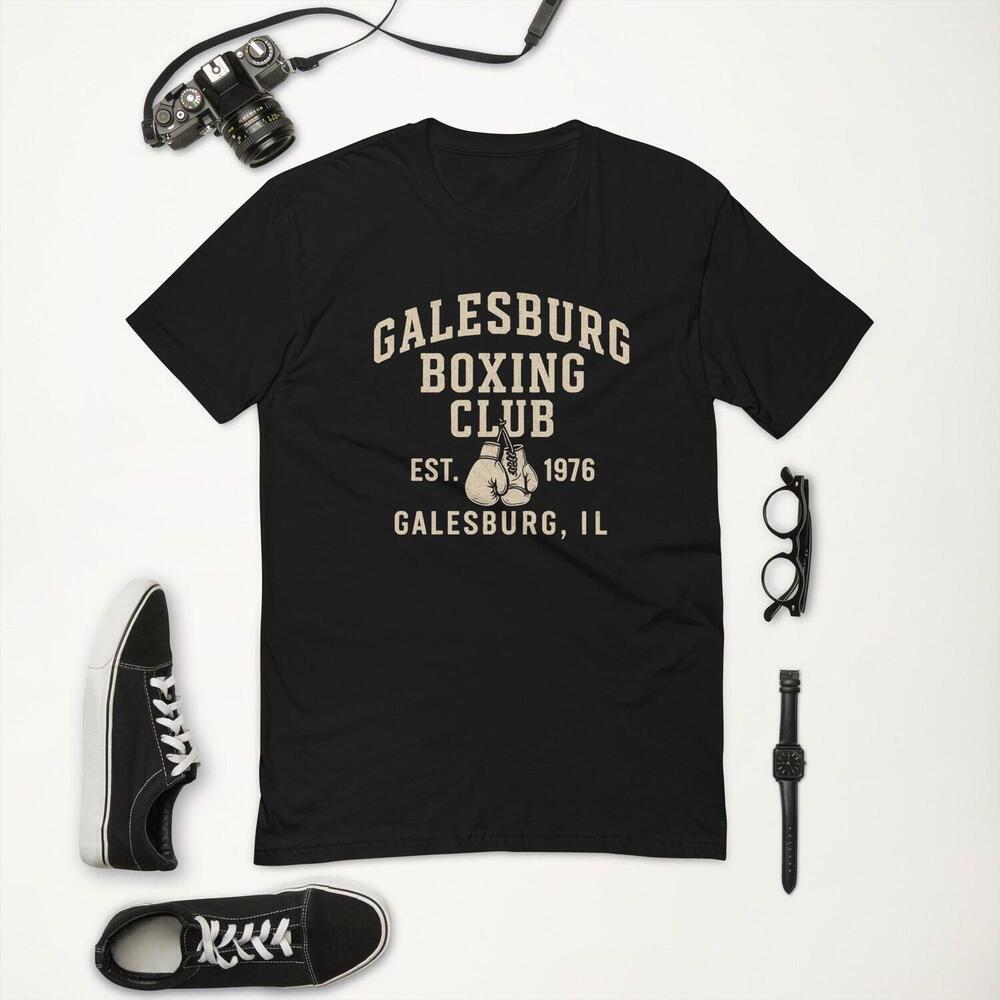 Galesburg Boxing Club T Shirt 70S Fight Gym Tee